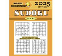 Brain Boosters: Easy Sudoku Fun-Vol.#3, 4 Unique 9x9 Puzzles, Designed to Help Build Logic Skills and Improve Focus in a Fun, Relaxing Way. Great for ... Light Brain Games. 10 Collectible Volume.