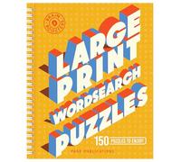 Brain Boosters Large Print Word Search Puzzles: Spiral Bound Puzzle Book with Easy-to-Read Word Searches by Dr. Gareth Moore