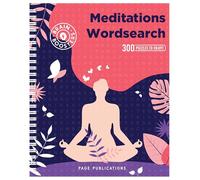 Brain Boosters Meditations Word Search: Spiral Bound Word Search Puzzle Book by Dr. Gareth Moore