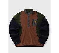 Brain Dead EQUIPMENT RIPSTOP PULLOVER FLEECE JACKET men Half-Zips multi taille: L