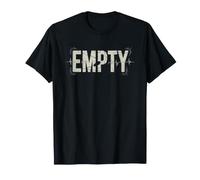 Brain Empty Serotonin Gauge Running Zero Humor Low Art T-Shirt