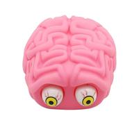 Brain Eyes Ball, Interesting Reducer Sensory Brain Shaped Play Ball Toy for Halloween Birthday Gift