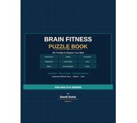 Brain Fitness Puzzle Book: 40+ Puzzles to Sharpen Your Mind - Word Search, Sudoku, Crosswords, Cryptograms, Logic & More: Large Print Mixed Variety Activity Book with Complete Solutions | Volume 1