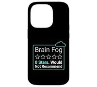 Brain Fog 0 Stars ne recommanderait Pas Les Maladies chroniques Coque pour iPhone 14 Pro