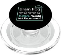 Brain Fog 0 Stars ne recommanderait Pas Les Maladies chroniques PopSockets PopGrip pour MagSafe