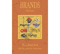 Brain Games: 38 Puzzles, 9 words per puzzle, 6x9 (15,24 x 22,86 cm) / pocket size / Brands words