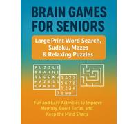Brain Games for Seniors with Dementia: Large Print Memory Games for Seniors with Dementia and Alzheimer’s | Fun Puzzles and Brain Activities for Adults|