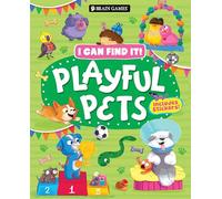 Brain Games - I Can Find It! Playful Pets: Includes Stickers!