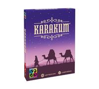 Brain Games - KARAKUM - Jeux De Cartes A Jouer - Rassemblez des Ressources pour Créer La Caravane La Plus Valorisée pour Traverser Le Desert du Karakoum - Dès 8 Ans - 2 à 4 Joueurs - 15 Min