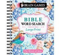 Brain Games - Large Print Bible Word Search: The Words of Jesus