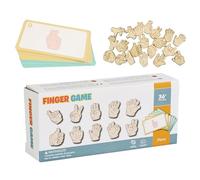 Brain Games - Memory Matching Toy, Hand Gesture Activity | Jeu d'apprentissage éducatif pour Filles Maternelle Fête d'anniversaire Réunion de Famille Compétences de pensée C