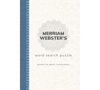 Brain Games - Merriam Webster Word Search Book: Large Print Puzzle Book for Adults & Teens | Stretch Your Brain and Build Your Word Skills.