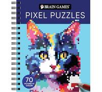 Brain Games - Pixel Puzzles: 70 Pictures to Color