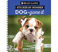 Brain Games – Autocollants par numéro Dog-Gone It – 28 images