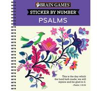 Brain Games - Sticker By Number: Psalms (28 Images To Sticker)