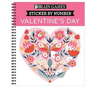 Brain Games - Sticker by Number: Valentine's Day