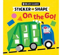 Brain Games - Sticker by Shape: On the Go! (For Kids Ages 3-6)