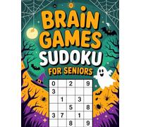Brain Games: Sudoku for Seniors: Bright Activity Companion for Ages 55 Plus