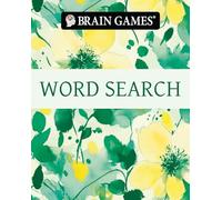 Brain Games - Take-Along - Word Search (Watercolor Floral Design)