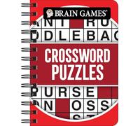Brain Games - To Go - Crossword Puzzles (Red - Circle Cover)