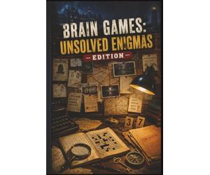 Brain Games: Unsolved Enigmas Edition: 60 Challenging Puzzles for Armchair Detectives - Solve the Mystery of Hidden Clues, Cold Cases, and Criminal Evidence