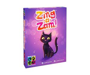 Brain Games - Zing A ZAM - Jeux De Cartes A Jouer - Jeu De Tour De Magie avec Une Touche Unique : Les Joueurs Ne Peuvent Pas Voir Leurs Propres Cartes - Dès 6 Ans - 2 à 5 Joueurs - 20 Min