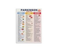 Brain Healthy Foods Chart Metal Sign Nutrition for Cognitive Support Food List Reference for Kitchen Office Wall Decor 8 X 12 in