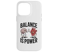 Brain Heart Hi-Five Emotional Intelligence Balance Is Power Coque pour iPhone 14 Pro Max