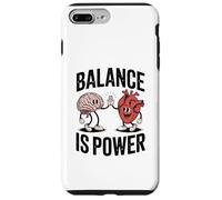 Brain Heart Hi-Five Emotional Intelligence Balance Is Power Coque pour iPhone 7 Plus/8 Plus