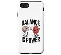 Brain Heart Hi-Five Emotional Intelligence Balance Is Power Coque pour iPhone SE (2020) / 7 / 8