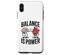Brain Heart Hi-Five Emotional Intelligence Balance Is Power Coque pour iPhone XS Max