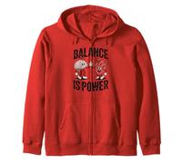 Brain Heart Hi-Five Emotional Intelligence Balance Is Power Sweat à Capuche
