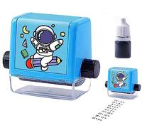 Brain Improvement Device for Kids, Math Roller Stamp for Addition Subtraction Multiplication Division, Roller Digital Teaching Stamp for Within 100 Math Practice (Addition)