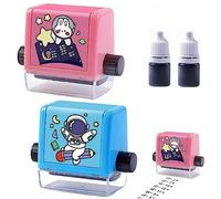 Brain Improvement Device for Kids, Math Roller Stamp for Addition Subtraction Multiplication Division, Roller Digital Teaching Stamp for Within 100 Math Practice (Multiplication+Division)