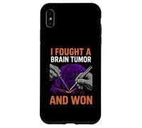 Brain J'Ai combattu Une tumeur au Cerveau et J'Ai gagné Une Super Chirurgie pour Hommes Coque pour iPhone XS Max