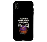 Brain J'Ai combattu Une tumeur au Cerveau et J'Ai gagné Une Super Chirurgie pour Hommes Coque pour iPhone XS Max