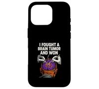 Brain J'Ai combattu Une tumeur au Cerveau et J'Ai gagné Une Super Chirurgie pour Hommes Coque pour iPhone 16 Pro