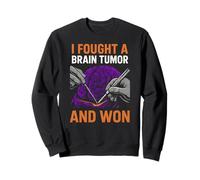 Brain J'Ai combattu Une tumeur au Cerveau et J'Ai gagné Une Super Chirurgie pour Hommes Sweatshirt