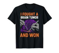 Brain J'Ai combattu Une tumeur au Cerveau et J'Ai gagné Une Super Chirurgie pour Hommes T-Shirt