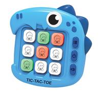 Brain Teasers for Kids, Travel Puzzle Console, Handheld Electronic Toy, 5 Difficulty Levels, Interactive Travel Games with Sound Feedback, Portable Car Ride Entertainment, Abs Material