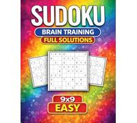 Brain Training Easy Sudoku Book: 99+ Easy Sudoku Puzzles for Adults to Improve Focus, Memory, and Logical Thinking