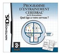 Brain Age : Programme D'entraînement Cérébral Du Professeur Kawashima : Quel Âge A Votre Cerveau ? Nintendo Ds