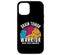 Brain Tumor Warrior Mental Health Awareness Women Men Kids Coque pour iPhone 12/12 Pro