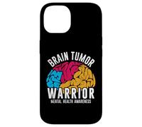 Brain Tumor Warrior Mental Health Awareness Women Men Kids Coque pour iPhone 14