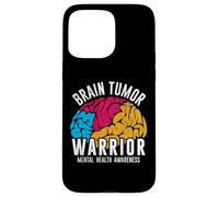 Brain Tumor Warrior Mental Health Awareness Women Men Kids Coque pour iPhone 15 Pro Max