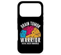 Brain Tumor Warrior Mental Health Awareness Women Men Kids Coque pour iPhone 17 Pro