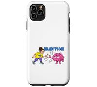 Brain Vs Me Overthinking Mind Humour Design Coque pour iPhone 11 Pro Max