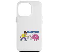Brain Vs Me Overthinking Mind Humour Design Coque pour iPhone 13 Pro