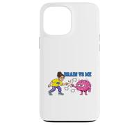 Brain Vs Me Overthinking Mind Humour Design Coque pour iPhone 13 Pro Max