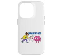 Brain Vs Me Overthinking Mind Humour Design Coque pour iPhone 14 Pro